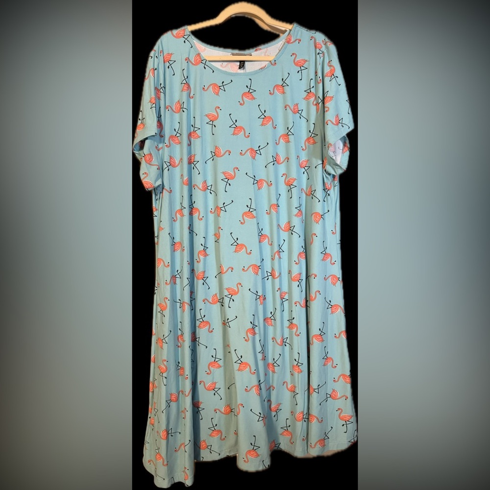 Midi Sundress with Crew Neck